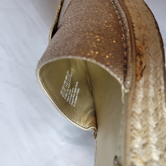 Reaction Kenneth Cole Espadrille Nautical Starfish Sandals 6.5 - Picture 9 of 9